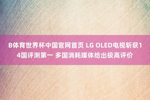 B体育世界杯中国官网首页 LG OLED电视斩获14国评测第一 多国消耗媒体给出极高评价